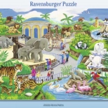 Ravensburger puzzle Posjet zoološkom vrtu 45 dijelova