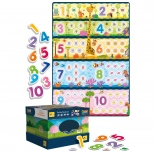 Montessori taktilna brojčana igra