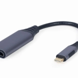 adapter usb‑c na hdmi 4k 60 hz, sivi, 15 cm
