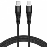 USB-C kabel Savio 5A 2m
