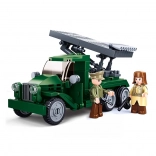 Sluban ruski raketni bacač Kaćuša – građevni set Bitka za Budimpeštu