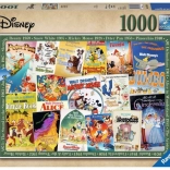 Puzzle Disney Vintage Filmski Plakati 1000 komada Ravensburger