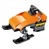 Qman građevinski set 3u1 Snježni skuter Redfox