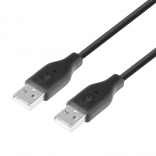 USB kabel AM-AM 1,8 m crni