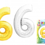 Nafukavajući balon u obliku broja 6