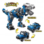 Qman Neograničene ideje 3-u-1 mehanička tehnologija – robotski dinosaurus i terenska vozila