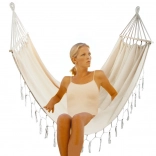 Vrtna boho viseća mreža za dvije osobe 200 × 150 cm s resama