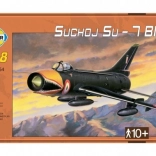 Model aviona Suhoj Su-7BMK u mjerilu – maketa