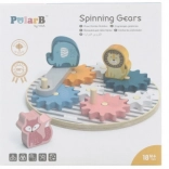 Drvene zupčaste kocke za djecu sa životinjama