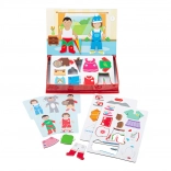 Bigjigs Toys magnetska odijevajuća slagalica Haljine