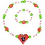 Detoa ogrlica i narukvica Krt i jagodice