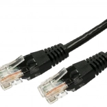 Patch kabel RJ45 Cat6A UTP 3 m crni