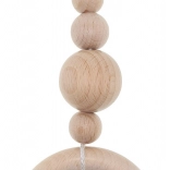 HESS lančić za kolica sa zvončićem – prirodni, kratki