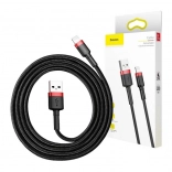 Baseus Cafule USB–Lightning kabel 3 m, 2 A (crno‑crveni)