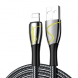 USB kabel Lightning Joyroom 2,4A 2 m crni