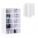 Modularni plastični organizator za cipele, set 10 kom MODERNHOME