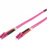 Optički patch kabel LC-LC svjetlovodni MM 50/125 OM4 duplex LSOH 5 m