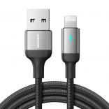 Joyroom kabel USB‑A na Lightning 3 m, 2,4 A (crni)