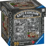Ravensburger escape igra EXIT puzzle Ukleta rezidencija: U garaži 99 dijelova