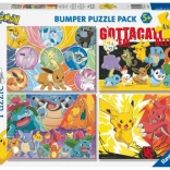 Pokémon puzzle 4x100 dijelova