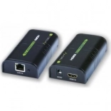 HDMI Extender/razdjelnik putem Ethernet-a do 120m, crni