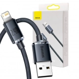 Baseus USB na Lightning kabel 2,4 A 2 m crni