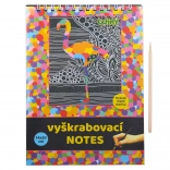 Biljeenica za grebanje s 10 listova