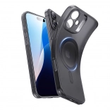 Prozirna maskica ESR Zero Clear Case HaloLock za iPhone 16, crna