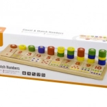 Drvena edukativna igračka za računanje