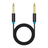 Audio kabel Vention 6,35 mm TS 5 m crni